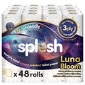 Splesh Quilted Luna Bloom 3-Ply Luxury Scented Toilet Tissue Paper, 48 Rolls