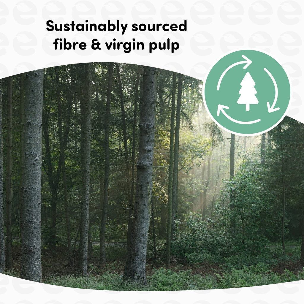 Splesh Toilet Roll, Soft & Quilted Eco-Friendly Lavender, 72 Rolls